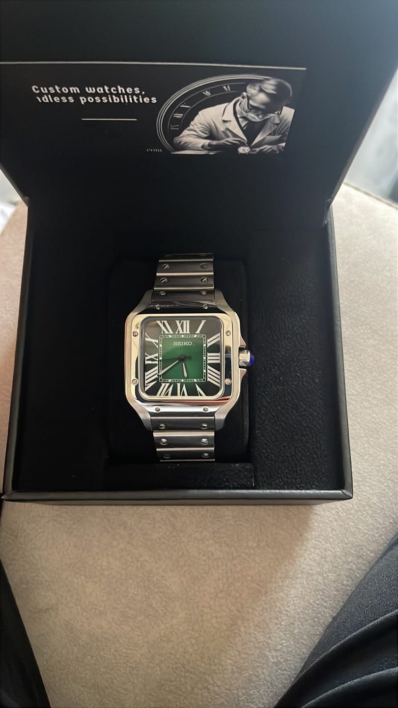 Customer photo review of 'Green Roman' - Santos Series