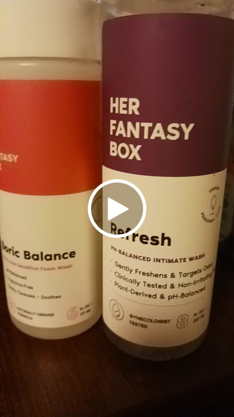 Customer video review of Boric Balance - Sensitive Boric Acid Foam pH Wash - Natural Ingredients