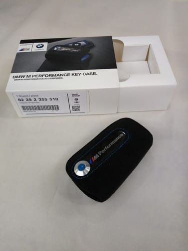 Customer photo review of BMW M PERFORMANCE KEY ALCANTARA COVER CASE
