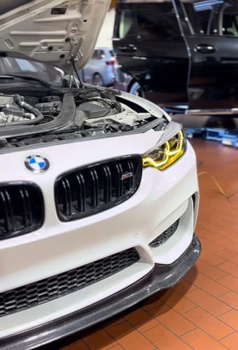 Customer photo review of BMW F80 M3 F82 M4 CSL YELLOW DRL KIT