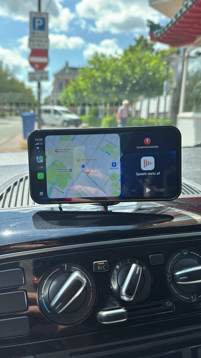 Customer photo review of CarpodGo Mini