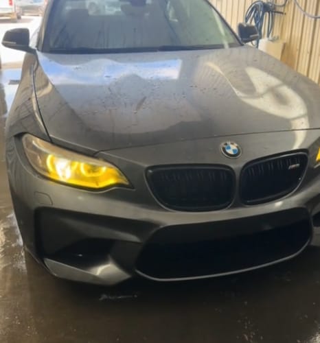 Customer photo review of BMW F87 M2 / F22 2 SERIES CSL YELLOW DRL KIT