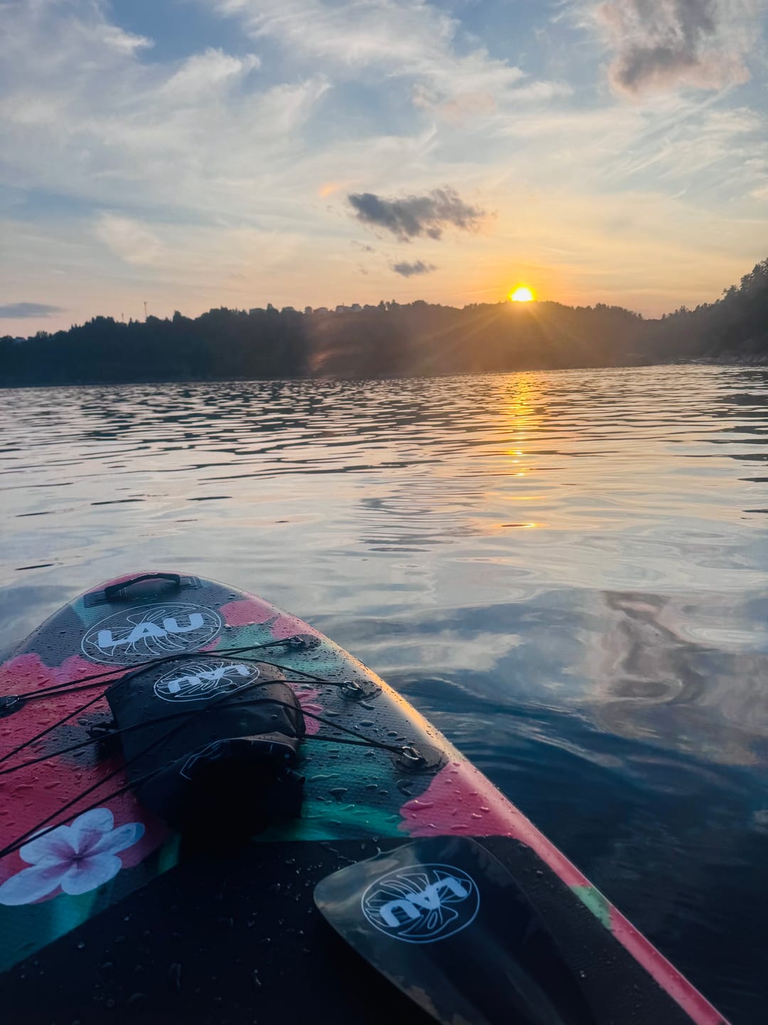 Customer photo review of Tropical- 10'6 All-around- Paddle board gonflable