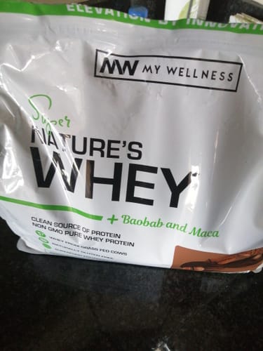 Customer photo review of My Wellness Super Nature's Whey Protein