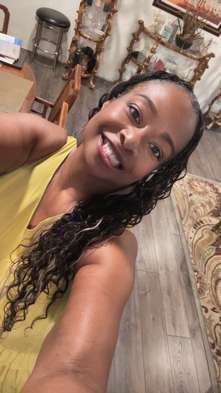 Customer photo review of Ywigs Loose Deep Wave Human Crochet Hair for Miracle Knots