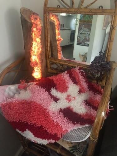 Customer photo review of MALIBU - Rug Making Kit