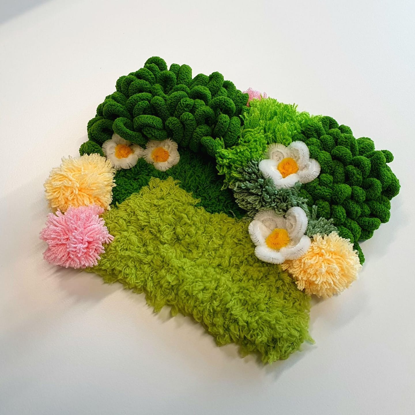 Customer photo review of DAISY - Moss Coaster Kit
