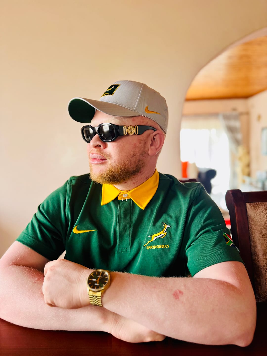 Customer photo review of Springboks Nike Legacy 91 Rugby's Greatest Rivalry Cap Base Grey