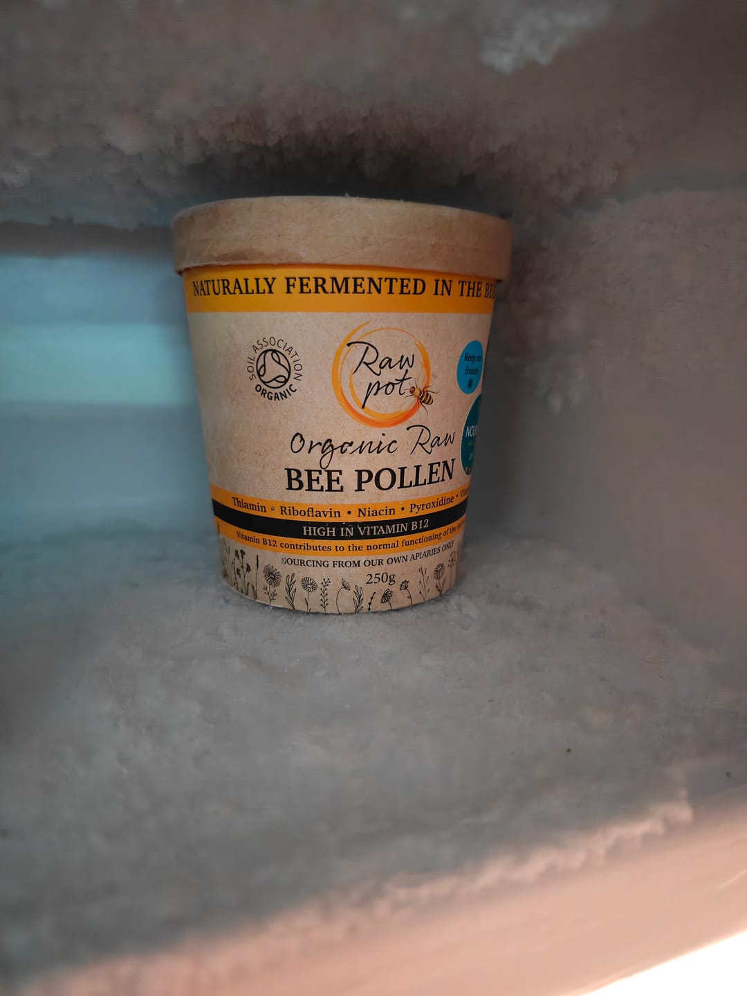 Customer photo review of Organic Raw Bee Pollen