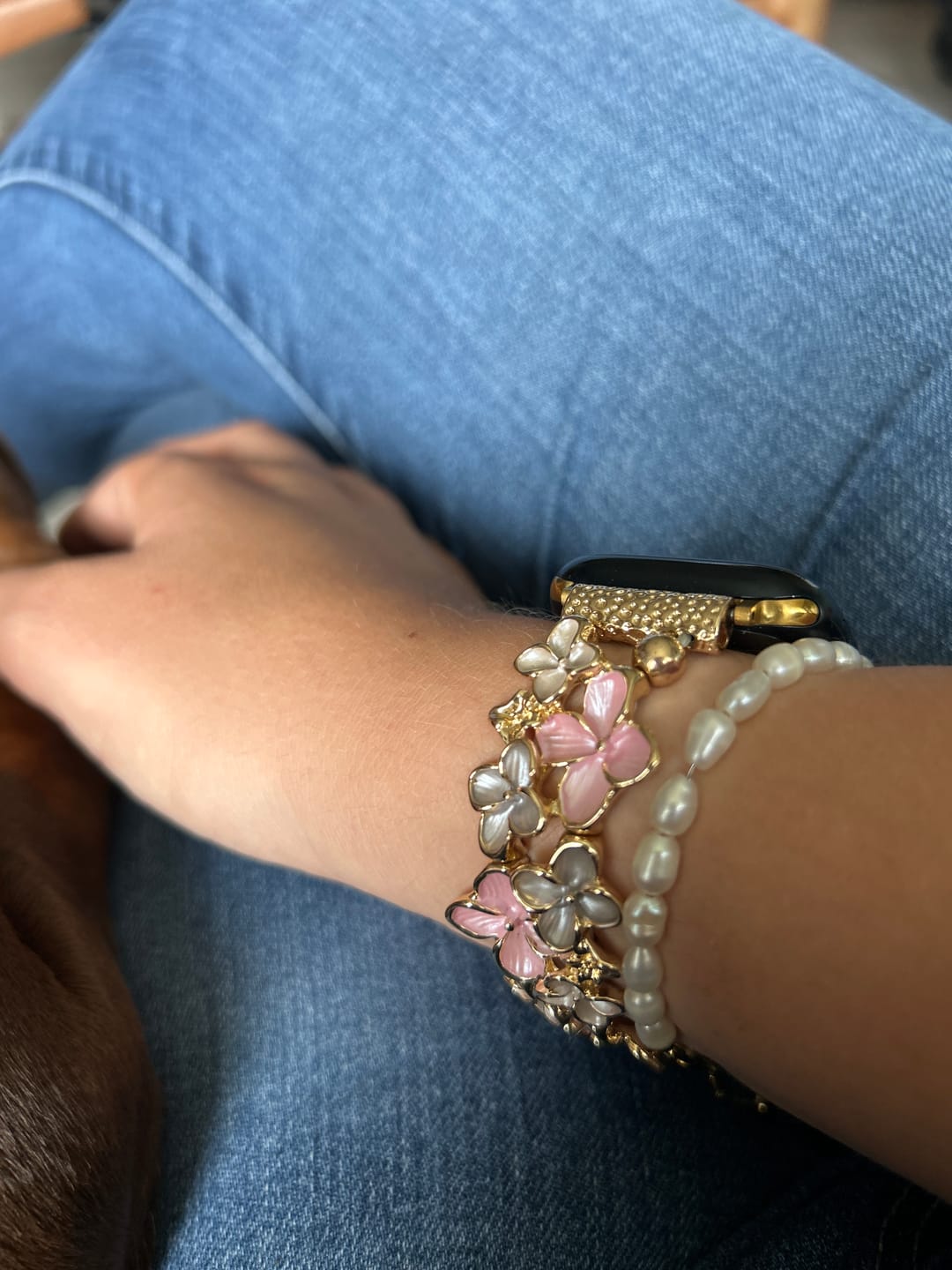 Customer photo review of NEU: Apple Watch Metallarmband "Madlen"