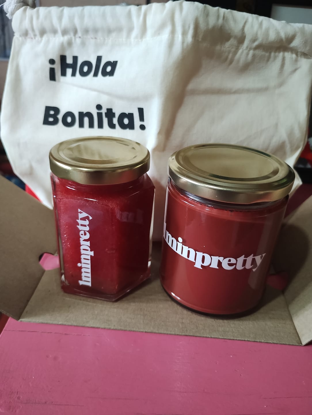 Customer photo review of Kit de tarro de cera con envío gratis mx