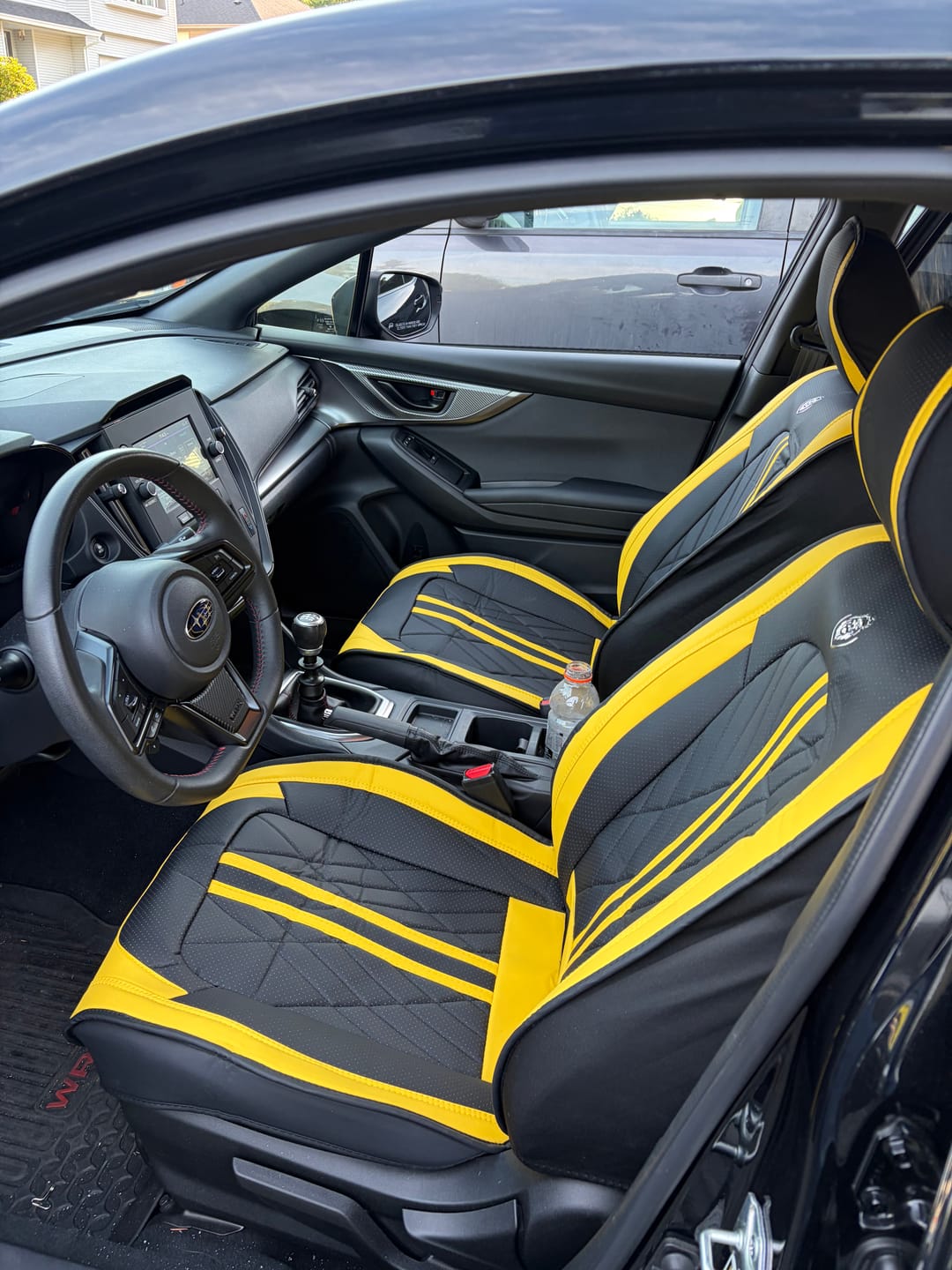 Customer photo review of Rear Row Bench Seat cover Add-on