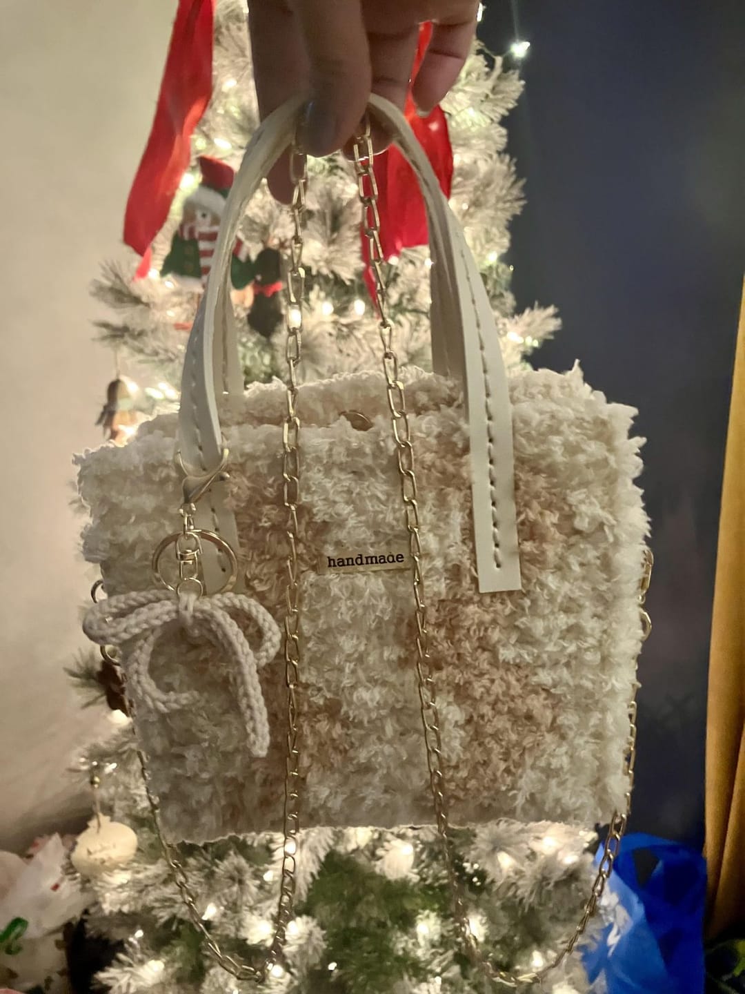 Customer photo review of Neutrals Wavey - Woven Tote Bag Kit