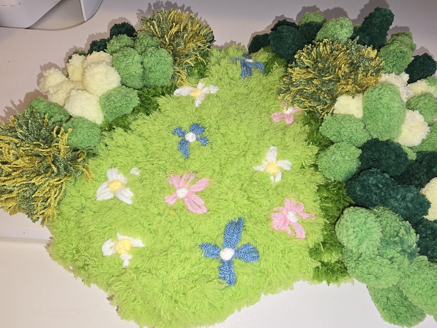 Customer photo review of FLORAL GROVE - Moss Coaster Kit