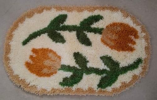 Customer photo review of AMSTERDAM TULIP FEVER - XL Rug Making Kit