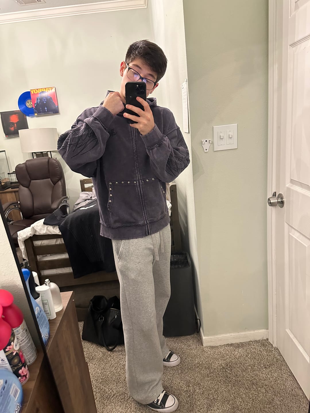 Customer photo review of 5232 - Tribal Stud Zip-Ups