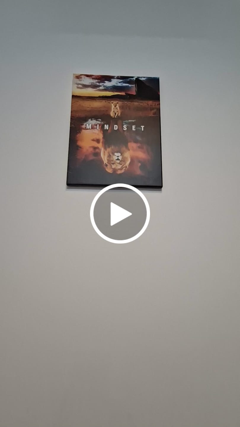 Customer video review of Lion Mindset | Obraz