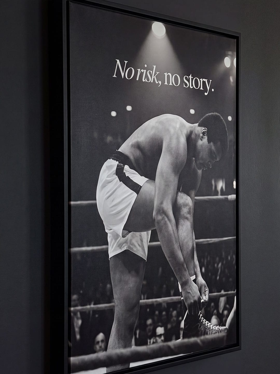 Customer photo review of No Risk No Story