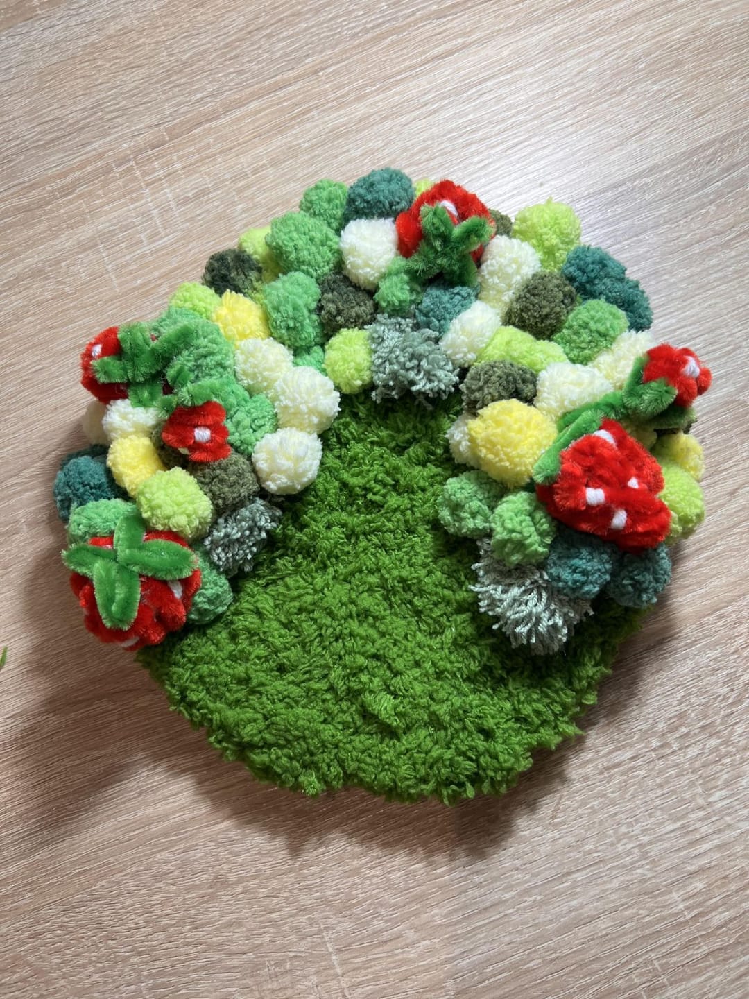 Customer photo review of STRAWBERRY -  Moss Coaster Kit