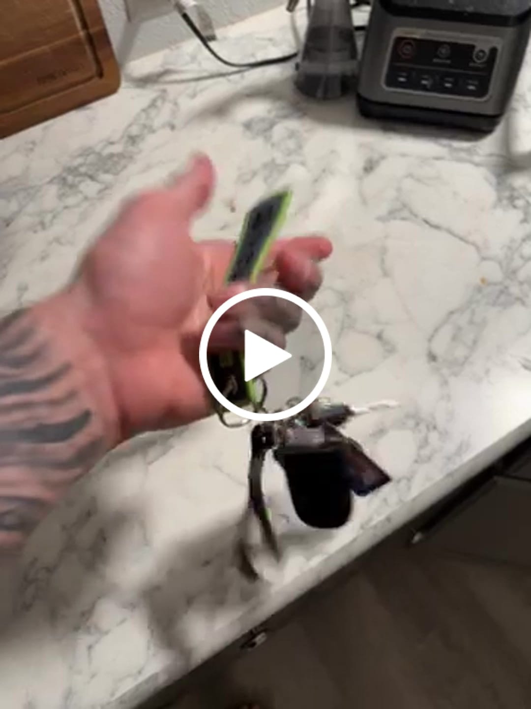 Customer video review of Hustle Hard Jet Tag