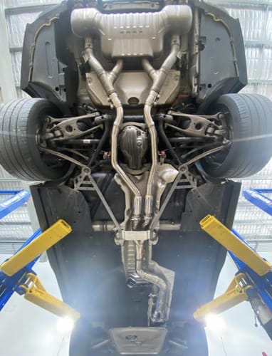 Customer photo review of BMW F80 M3 F82 M4 BIG SINGLE MIDPIPE