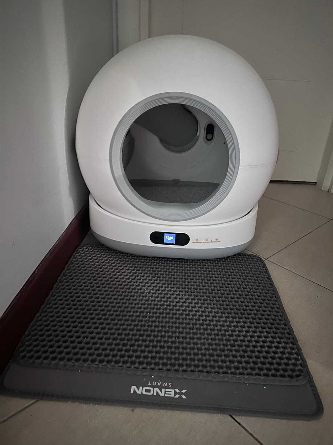 Customer photo review of Otomatik Kedi Tuvaleti | 72L, 7L Atık Hazneli, UV, Wifi, Mobil Kontrol, Akıllı Kedi Tuvaleti (X8624)