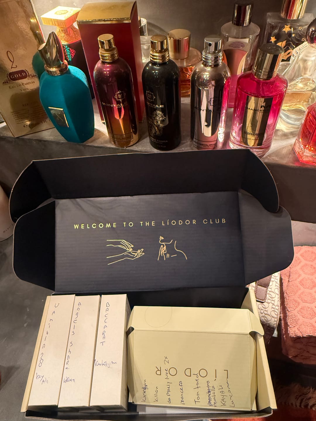 Customer photo review of 3 FLESSEN PARFUM OLIE KEUZE SET