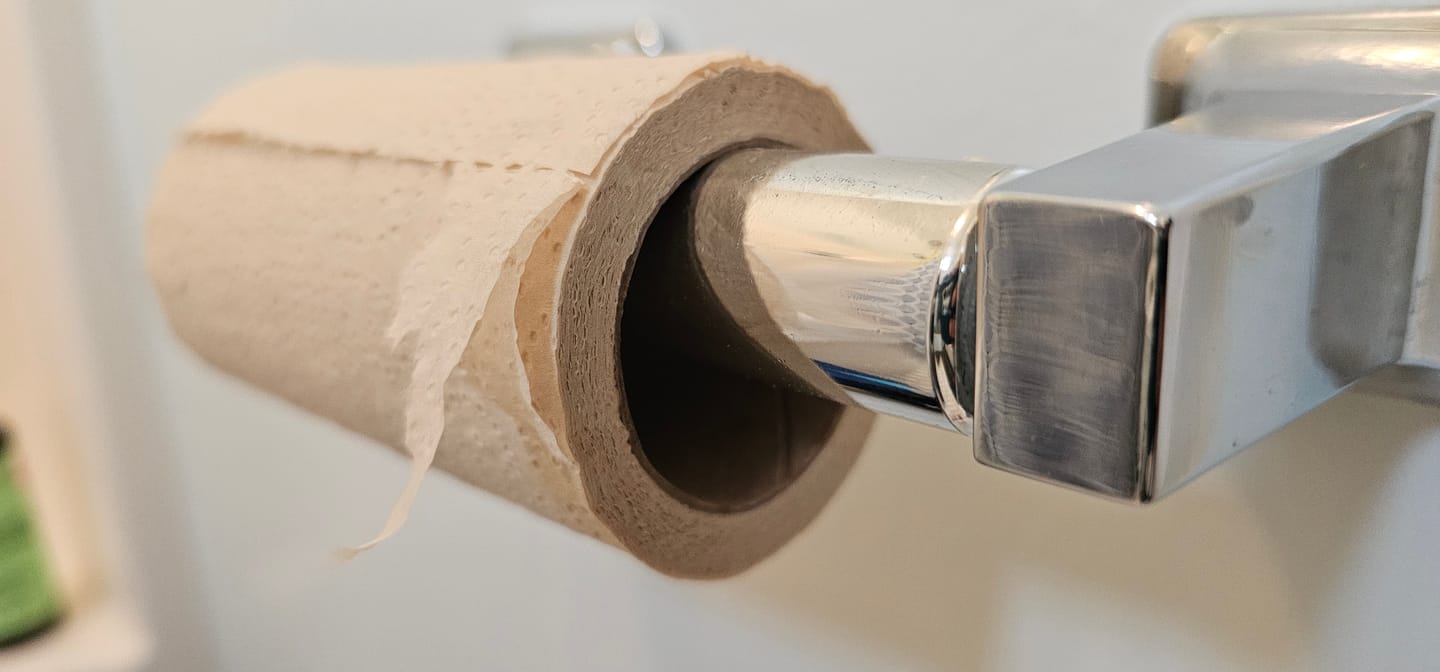 Customer photo review of Leafy EarthCloud Bamboo - 24 roll 2 ply