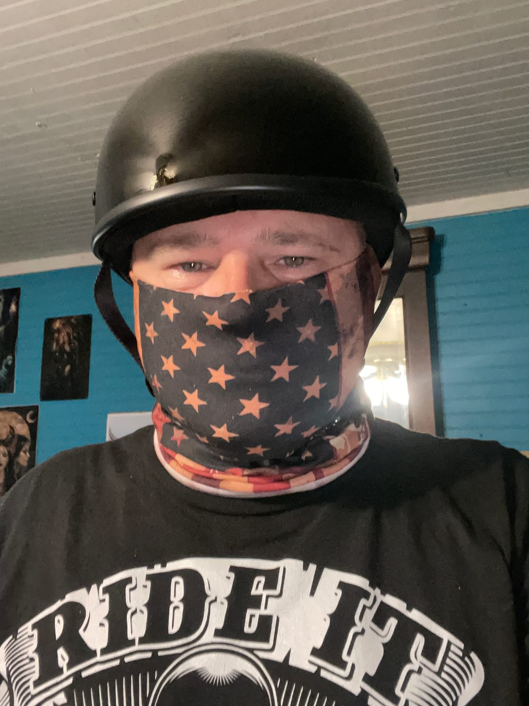 Customer photo review of SOA Smallest Lightest DOT Beanie Gloss Black No Peak