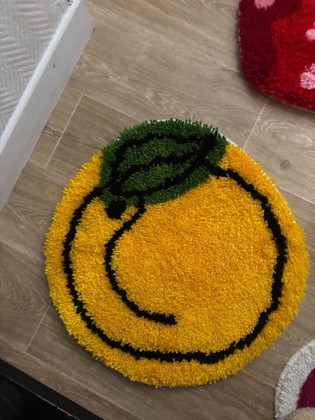 Customer photo review of PEACHY - Rug Making Kit
