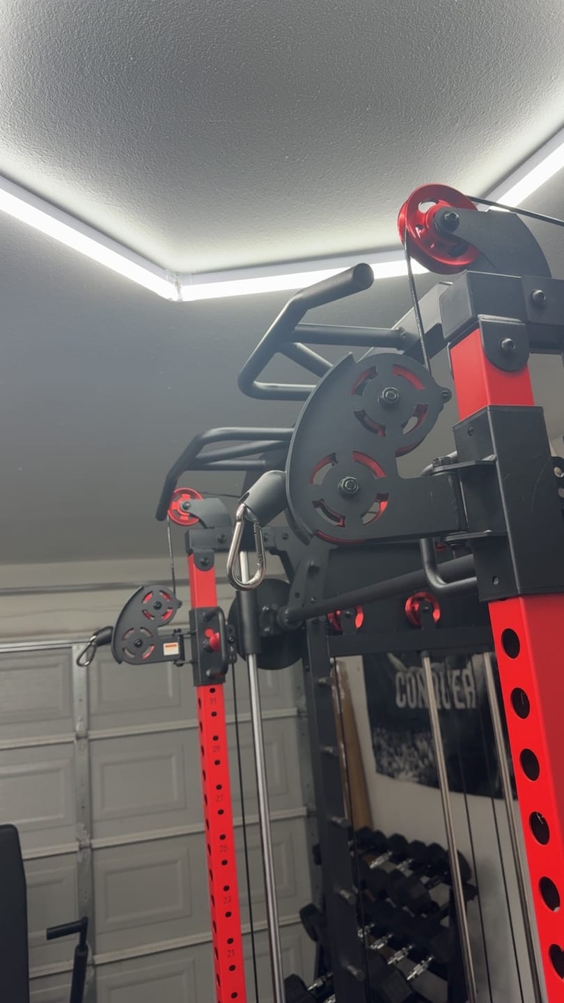 Customer photo review of 3D Pivot Arms Rack Attachment for M4-2.0