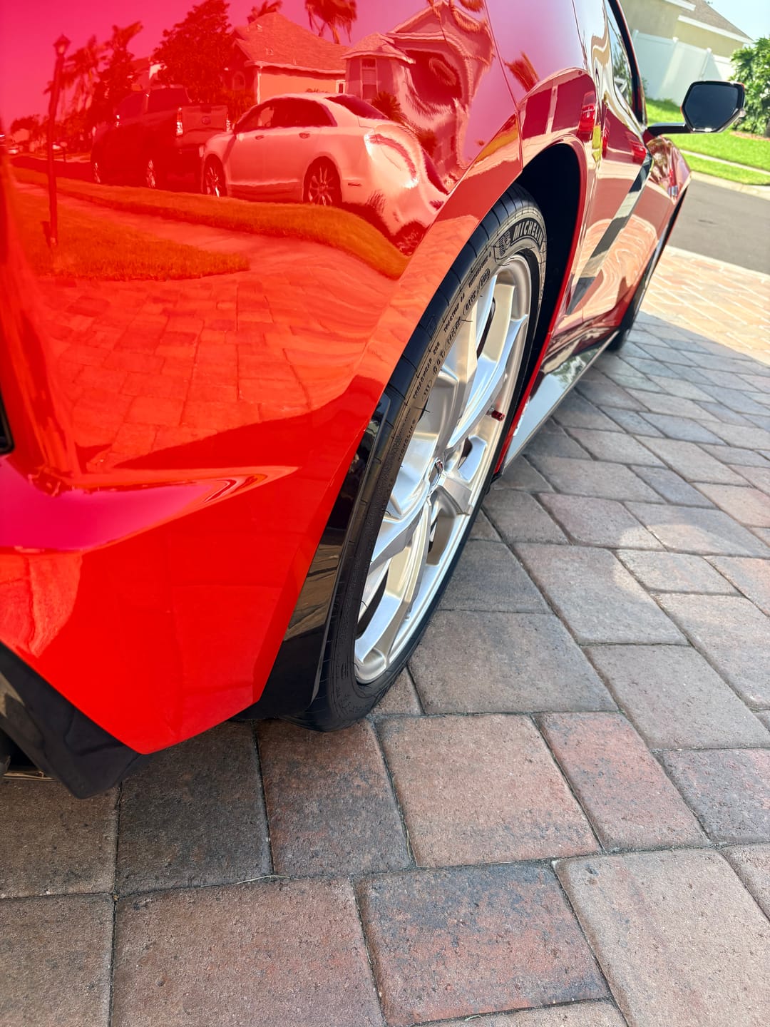 Customer photo review of Corvette C8 Stingray XL Extended Splash Guard