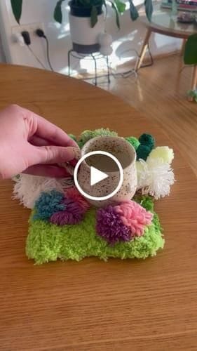 Customer photo review of FLOWER PATCH - Moss Coaster Kit