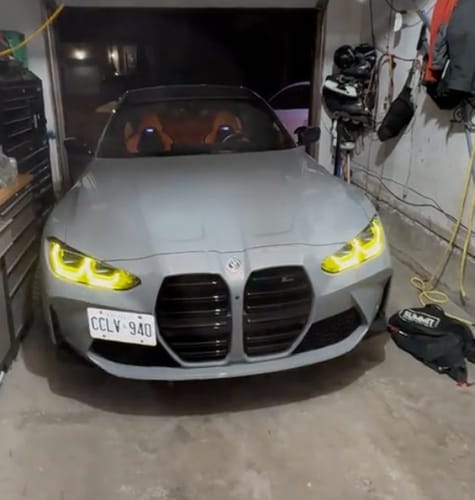 Customer photo review of BMW G80 M3 G82 M4 CSL YELLOW DRL KIT