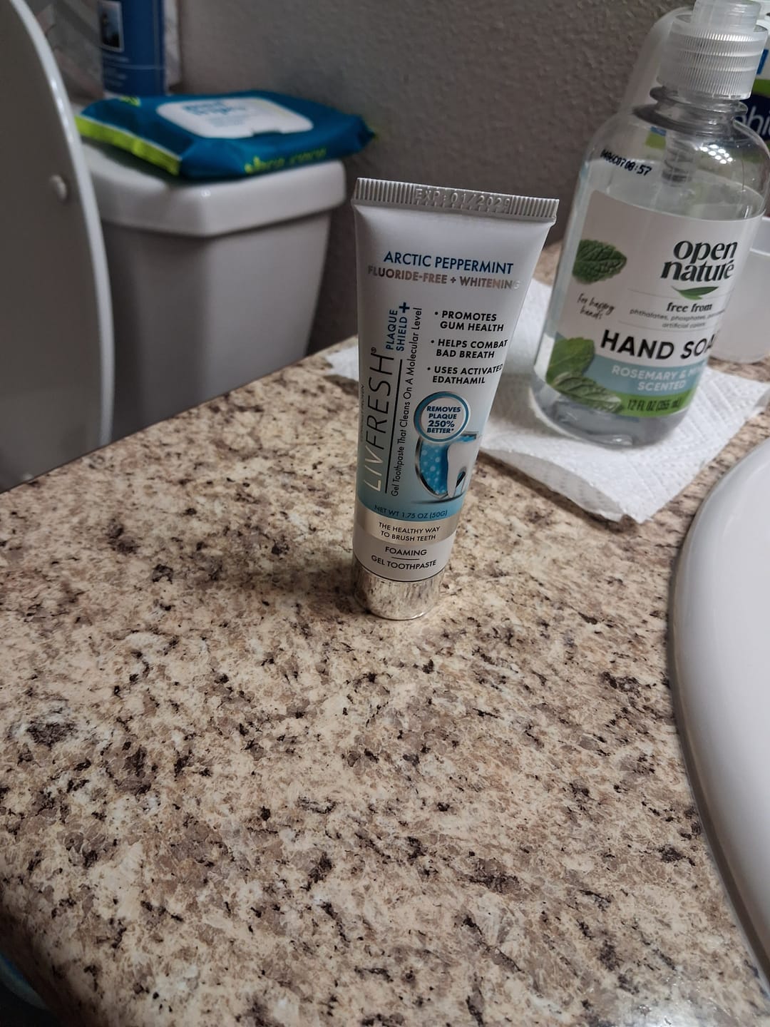 Customer photo review of LIVFRESH Arctic Peppermint - 3 Pack (Subscription)