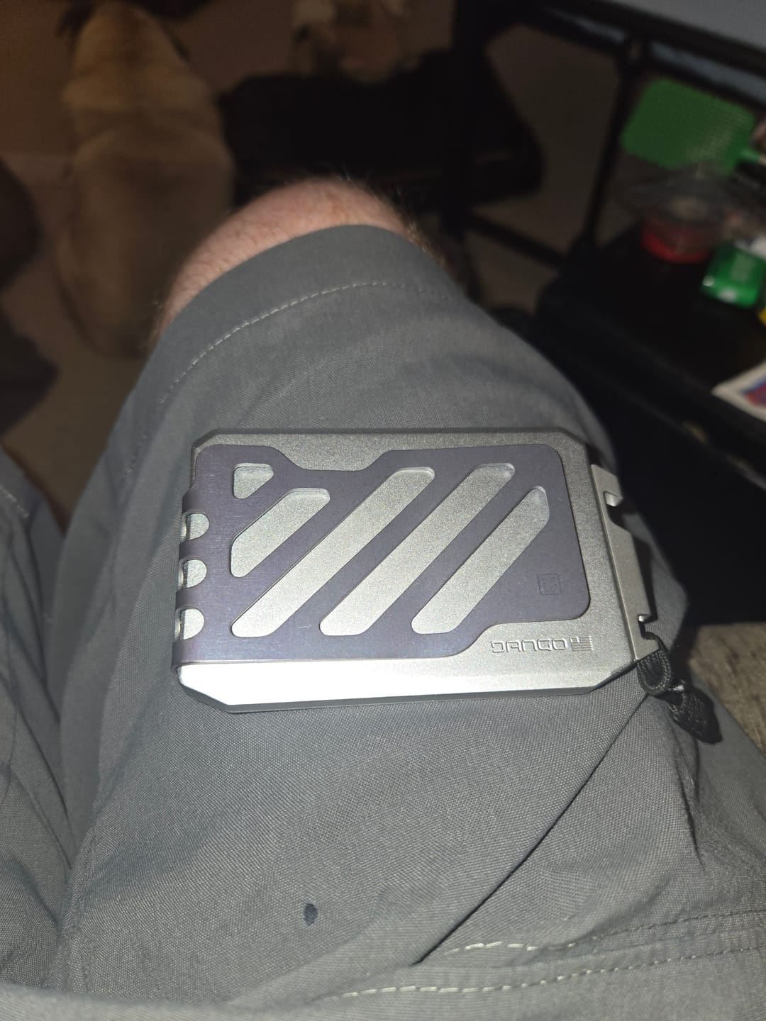 Customer photo review of SK1 Slide Kick Wallet