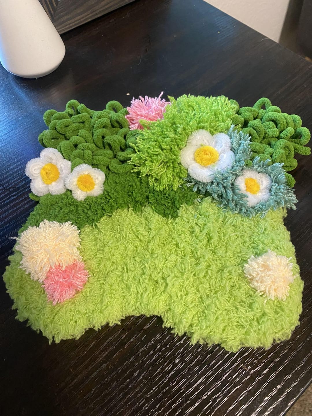 Customer photo review of DAISY - Moss Coaster Kit
