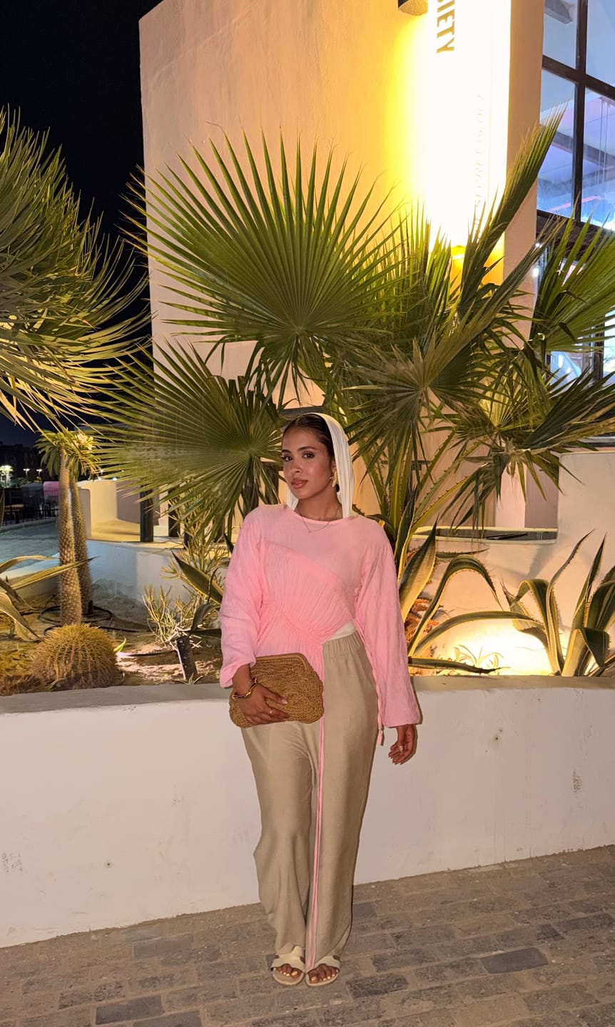 Customer photo review of Ruby Asymmetrical Top