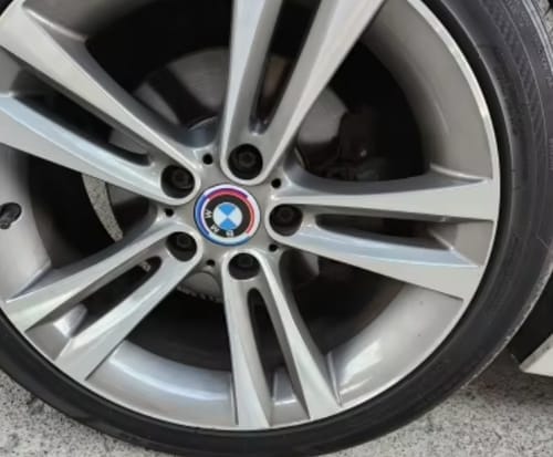 Customer photo review of BMW 50TH ANNIVERSARY EMBLEM BADGE