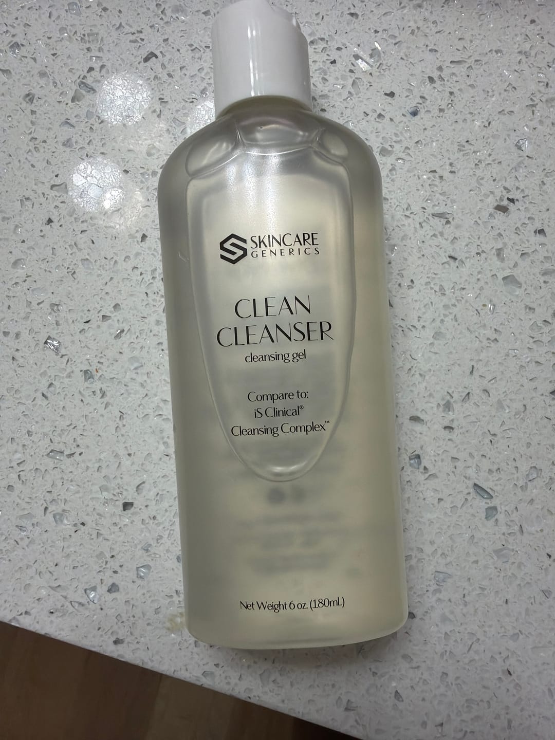 Customer photo review of CLEAN CLEANSER | CLEANSING GEL