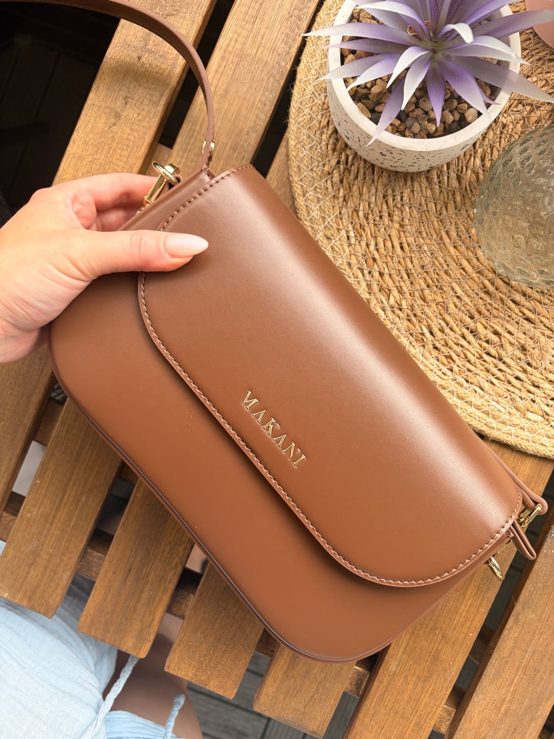 Customer photo review of CHLOIE - DARK BROWN