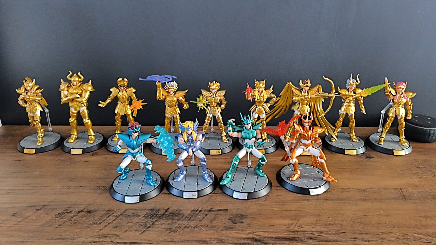 Customer photo review of Phoenix Ikki - Saint Seiya Champion Class 12 - Model Kit - BLOKEES