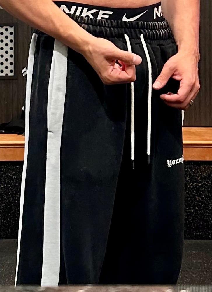 Customer photo review of 2146 - Classic Stripe Sweats