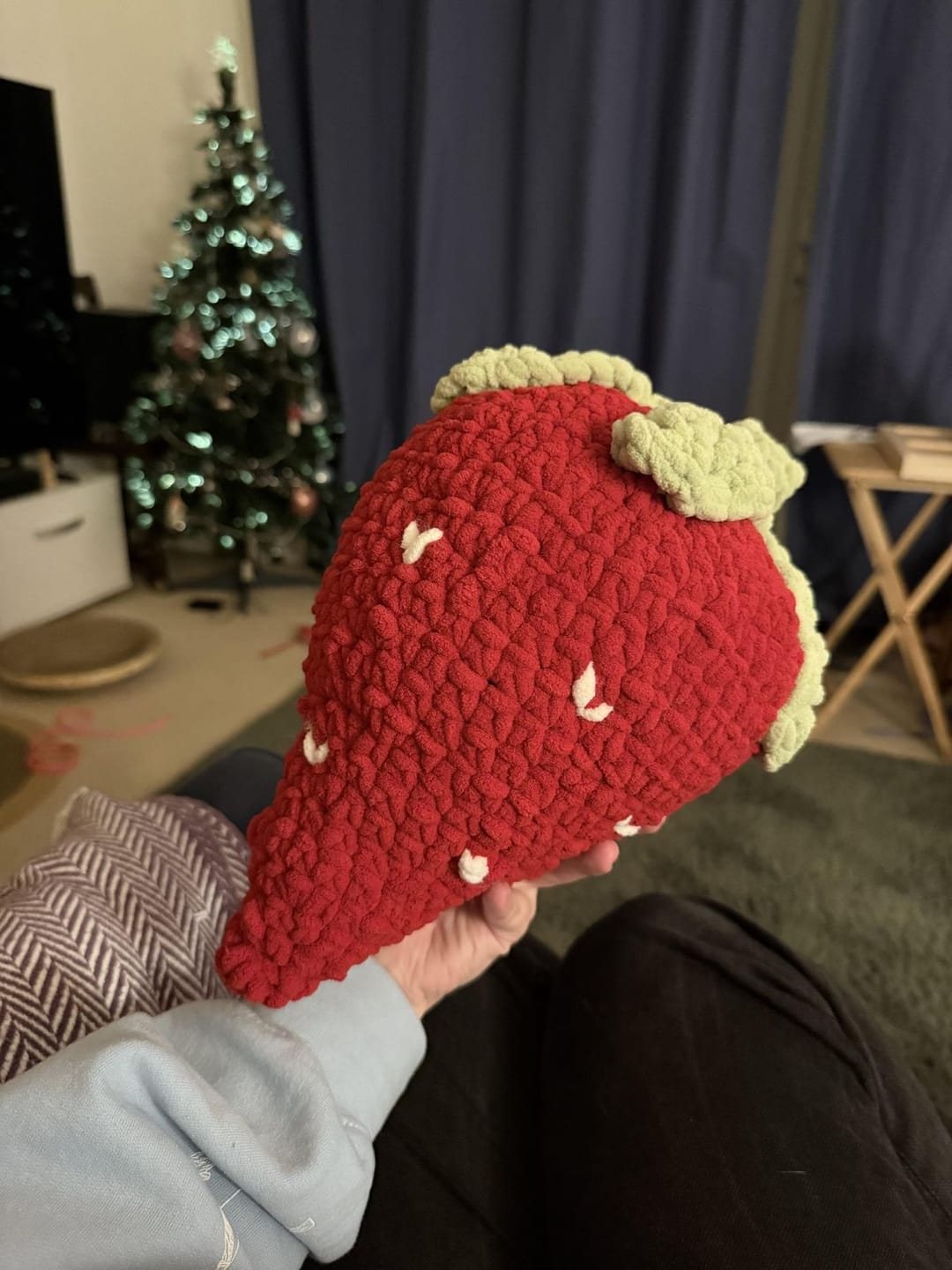 Customer photo review of STRAWBERRY - Chunky Crochet Kit