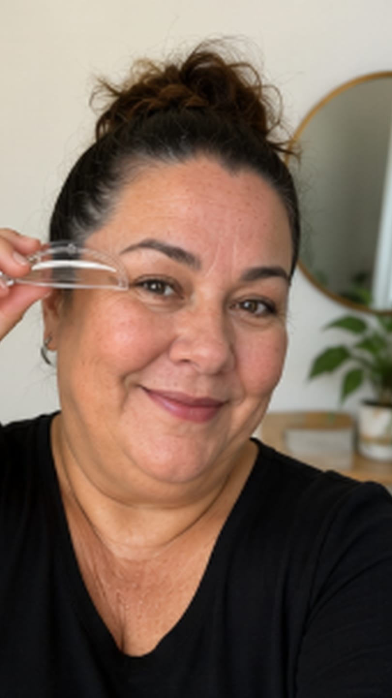 Customer photo review of Sello de Cejas | Belleza en 5 Segundos