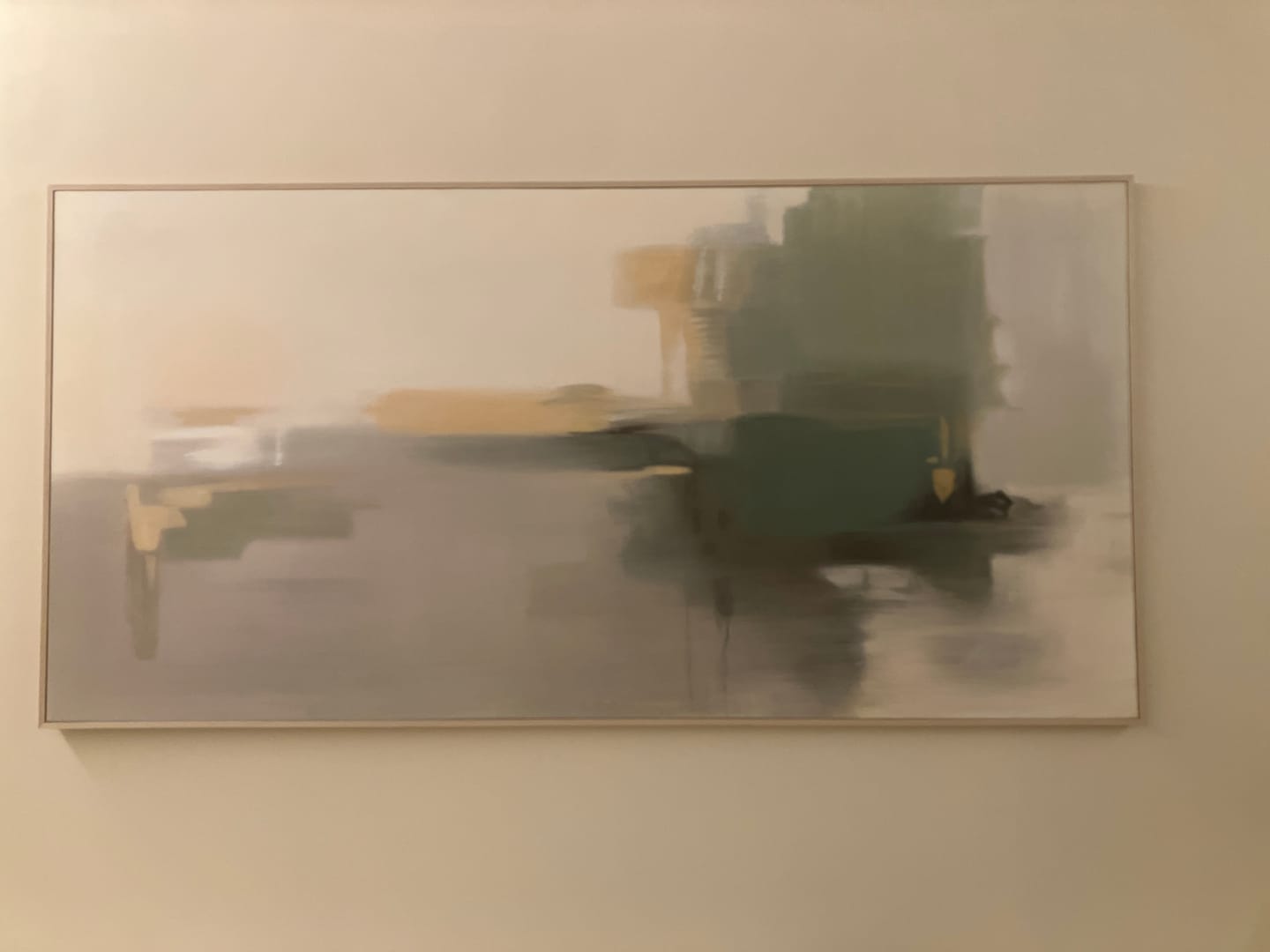 Customer photo review of Abstract Painting Canvas #AP165