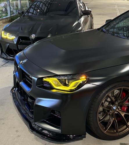 Customer photo review of BMW G87 M2 / G42 2 SERIES CSL YELLOW DRL KIT