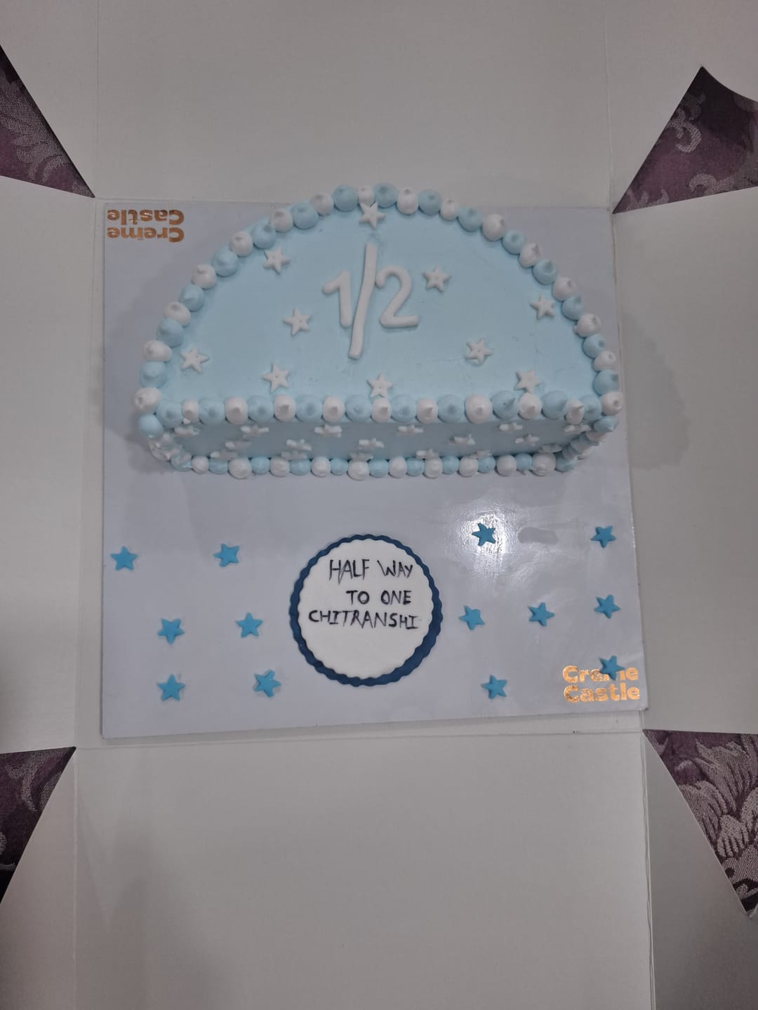 Customer photo review of Halfway there Cake
