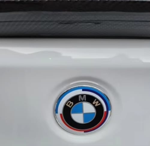 Customer photo review of BMW 50TH ANNIVERSARY EMBLEM BADGE