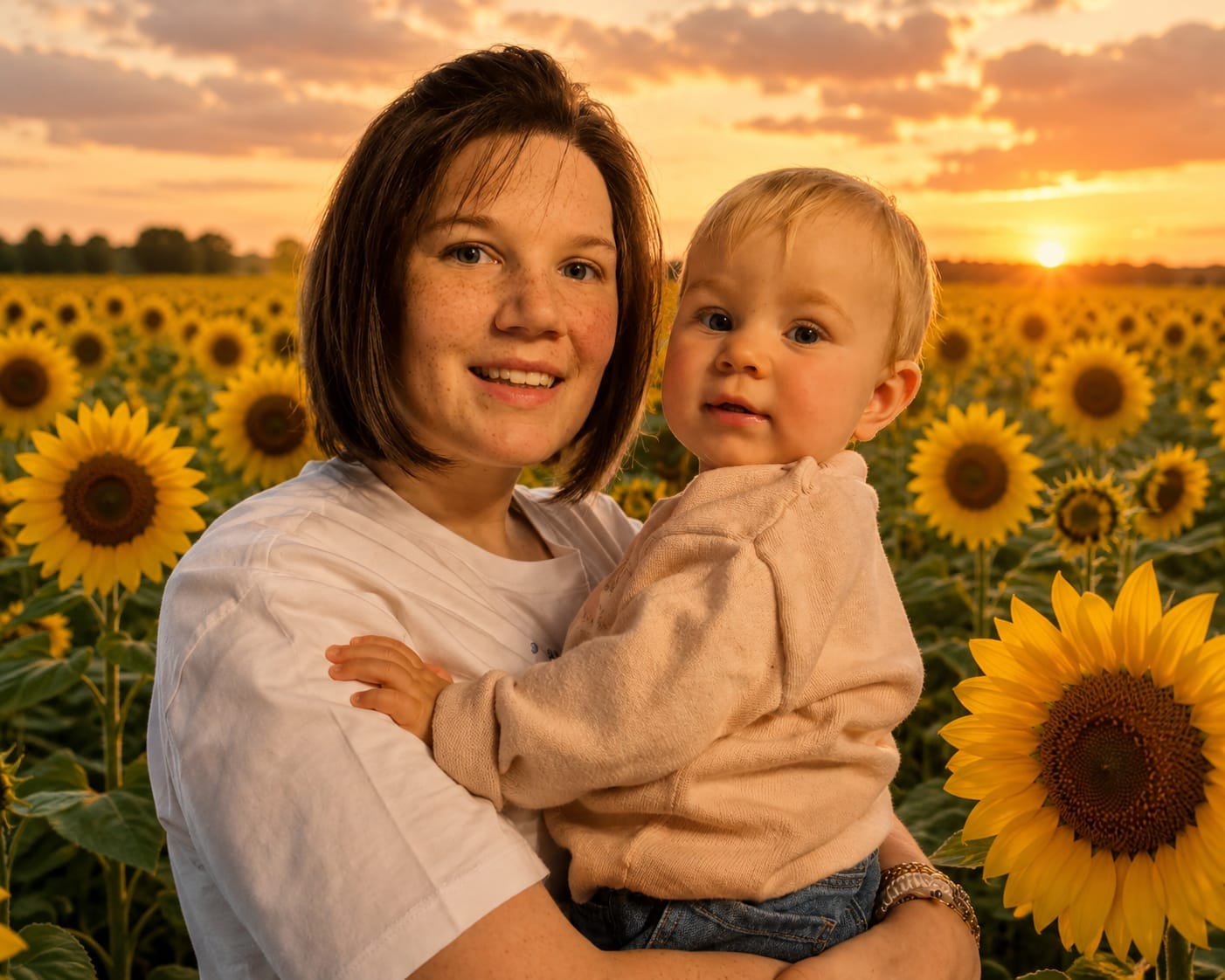 Customer photo review of Eigen Foto | Schilderen op nummer